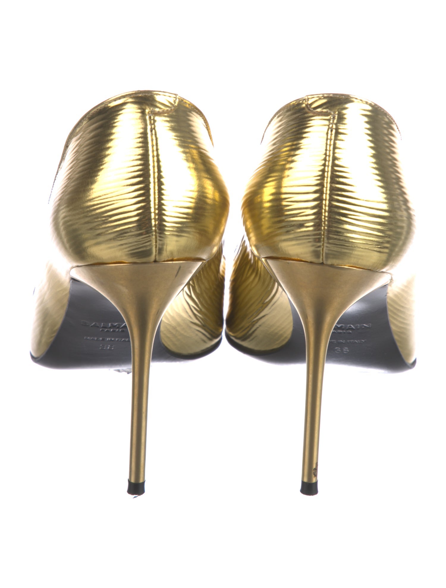 Balmain Patent Leather Pumps